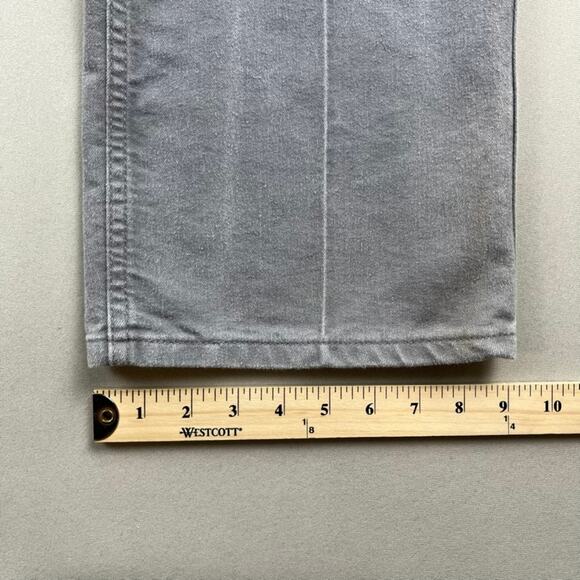 Vintage Levis Skosh Jeans Mens 36 Gray Denim Straight Leg Light Charcoal Wash - Picture 12 of 14
